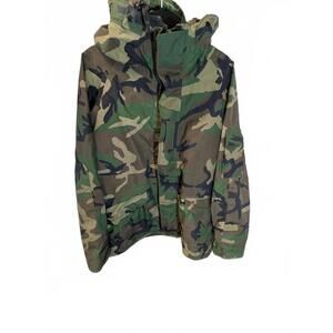 Camouflage Hunting Jacket with Hood